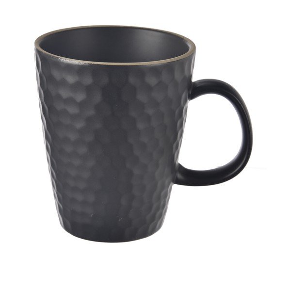 Črna keramična skodelica 420 ml Tea Time – Orion-image-2