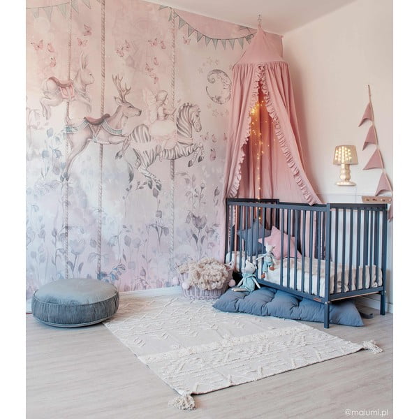 Bela pralna ročno tkana bombažna preproga 120x160 cm Tribu Natural – Lorena Canals-image-3