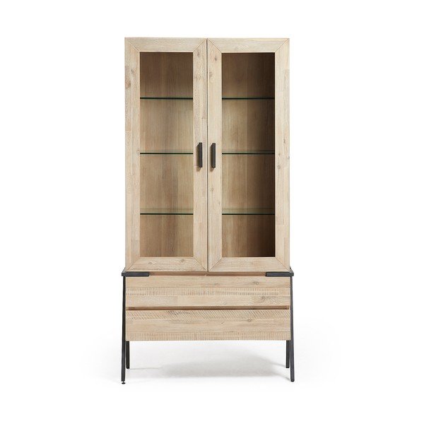 Vitrina z 2 predaloma Kave Home Disset-image-2