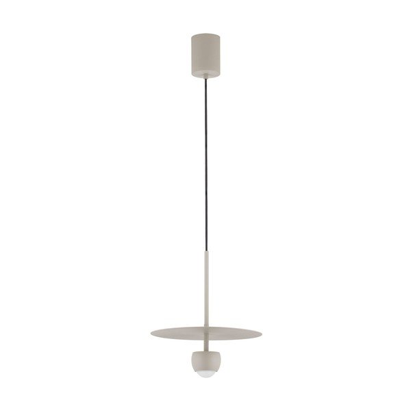 Bež aluminijasta LED viseča svetilka ø 30 cm Edem – Nova Luce