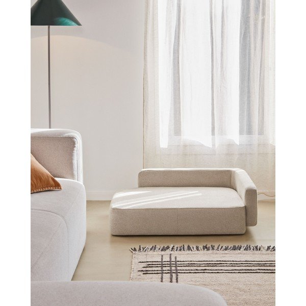 Bež pasja postelja 96x70 cm Bowie - Kave Home-image-3