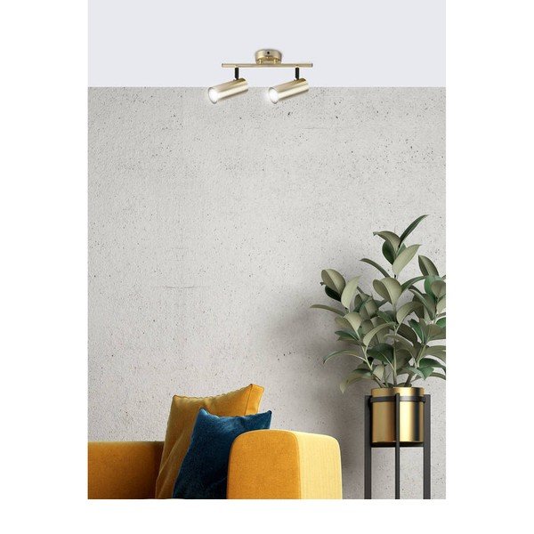 Kovinsko točkovno svetilo v zlati barvi 9x36 cm Colly – Candellux Lighting-image-1