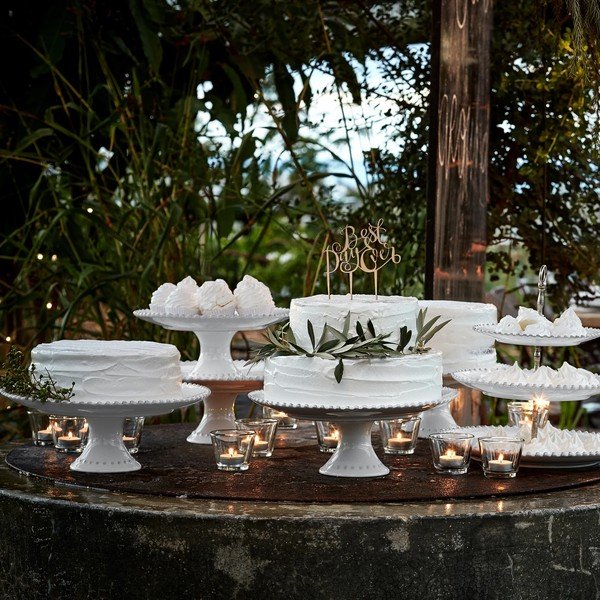 Bela keramična posoda za sadje Costa Nova Pearl, ⌀ 33 cm-image-1