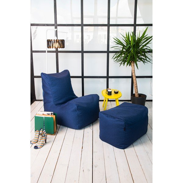 Modra vreča za sedenje Seat Lounge – SLOWDOWN-image-1