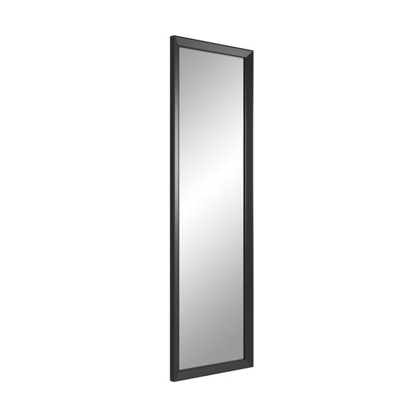 Stensko ogledalo v črnem okvirju Styler Paris, 42 x 137 cm