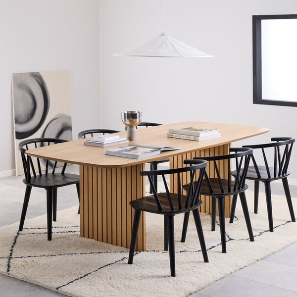 Črn jedilni stol Ida – Actona-image-1