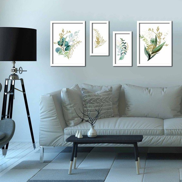 Plakati v kompletu 4 ks 33x43 cm – Wallity-image-1