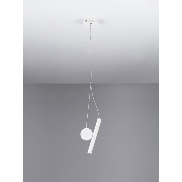 Bela aluminijasta LED viseča svetilka ø 23,5 cm Vero – Nova Luce-image-4
