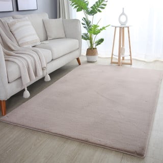 Bež pralna preproga 140x200 cm Pouffy – Ayyildiz Carpets