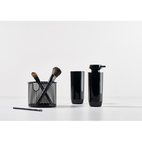 Črna kovinska košara za shranjevanje Zone Inu, ø 10 cm-image-1