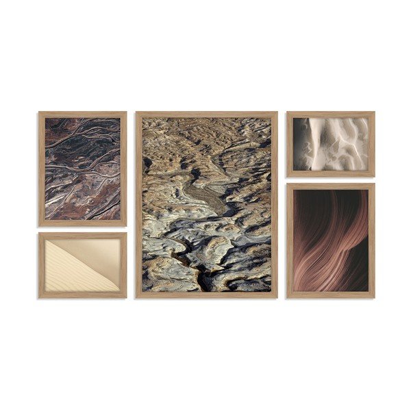 Slike v kompletu 5 ks 30x40 cm Fade – Malerifabrikken