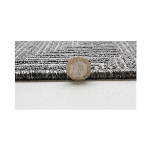 Flair Rugs Skyline Pinnacle Charcoal, 57 x 230 cm-image-2