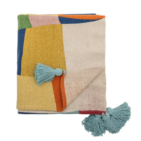 Otroška odeja iz recikliranega bombaža 130x160 cm Colorine – Bloomingville Mini-image-4