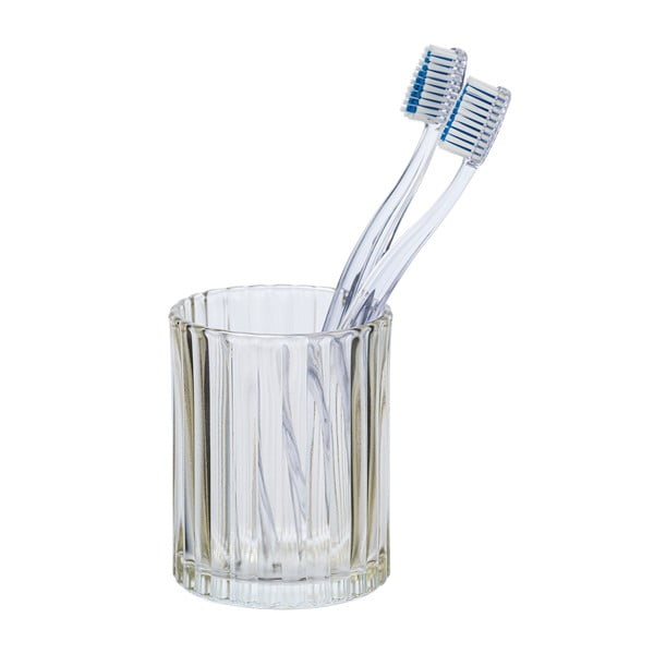 Bež steklen lonček za zobno ščetko Wenko Vetro-image-1