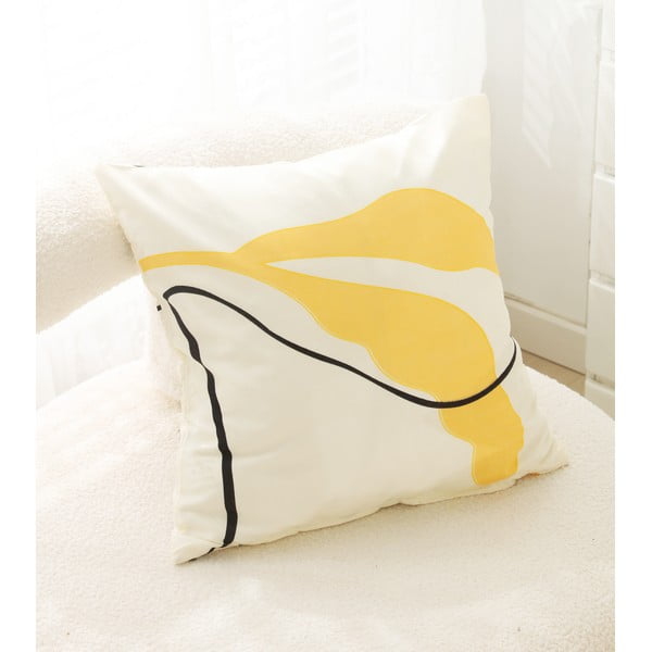 Rumena 3-delna posteljnina iz mikrosatena 140x200 cm Sophia – My House-image-3