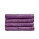 Vijolične hitro sušeče bombažne brisače v kompletu 4 ks 30x30 cm Quick Dry – Catherine Lansfield