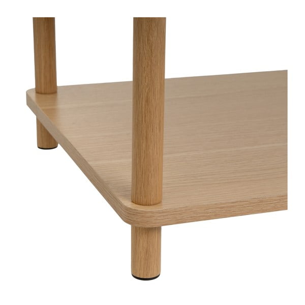 Klubska mizica v naravni barvi 40x80 cm Gaia – Casa Selección-image-3