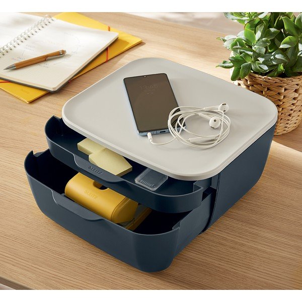 Siva škatla s predali Leitz Cosy-image-1