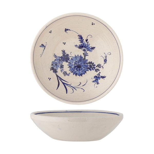 Modro-bež skleda iz terakote ø 41 cm Aleni – Bloomingville-image-2