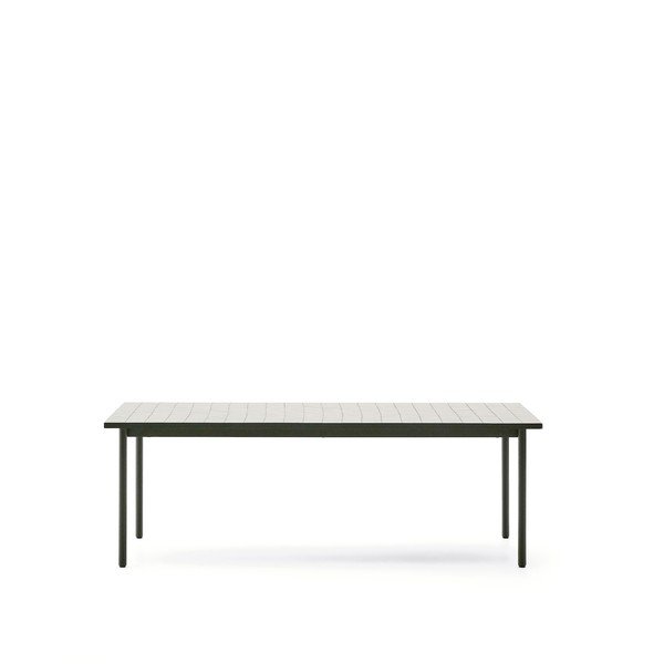 Vrtna miza s keramično ploščo 101x223 cm Maurina – Kave Home-image-4