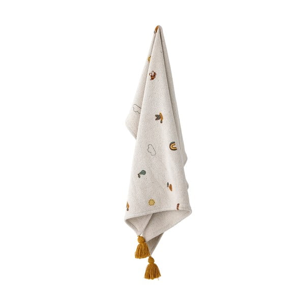 Bela otroška odeja 80x100 cm Agnes – Bloomingville Mini-image-4