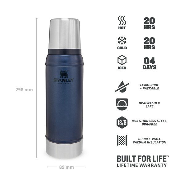 Modra termovka s skodelico  750 ml – Stanley-image-3