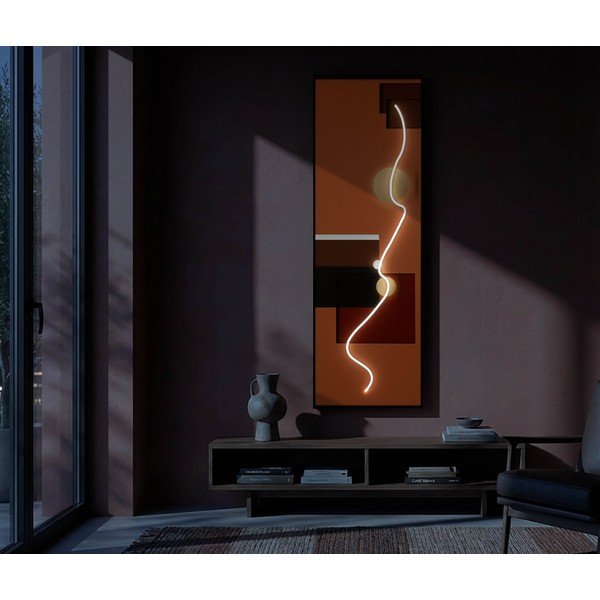 Tiskana slika z okvirjem/na platnu 50x150 cm LED – Mauro Ferretti-image-3