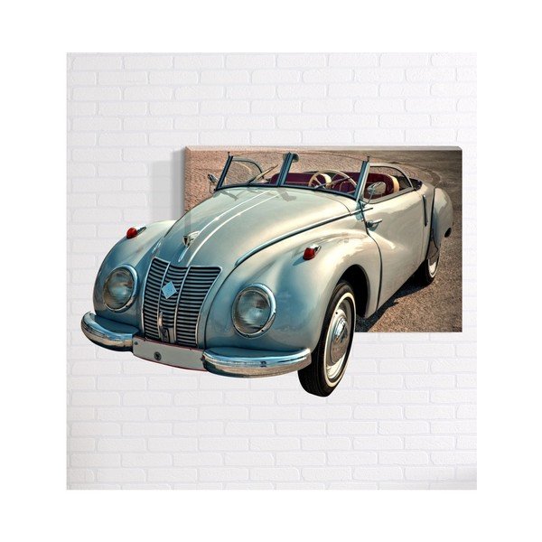 3D stenska slika Mosticx Trabant, 40 x 60 cm