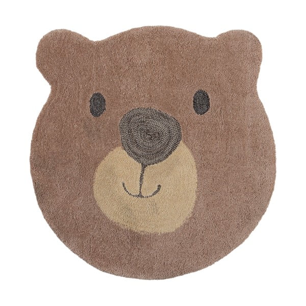 Otroška preproga Flair Rugs Bear Face, ø 70 cm