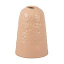 Roza keramična vaza PT LIVING Carve, višina 18,5 cm