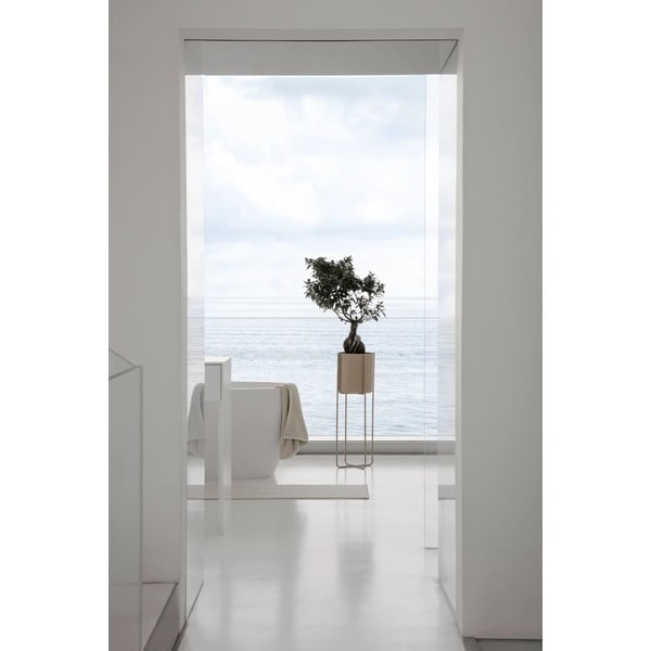 Kovinski okrasni cvetlični lonec ø 22 cm Kena – Blomus-image-2