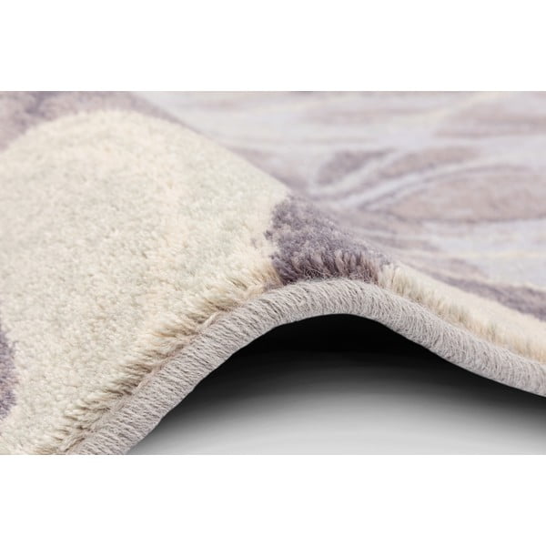 Siva volnena preproga 133x180 cm Agate – Agnella-image-2