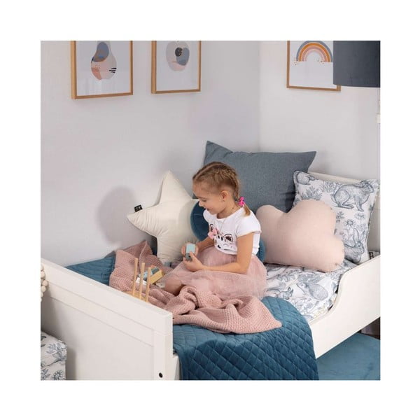 Prešito otroško pregrinjalo 160x100 cm Posh Velvet - Yellow Tipi-image-3