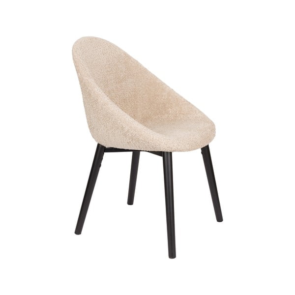 Bež oblazinjen jedilni stol Fenna – Dutchbone