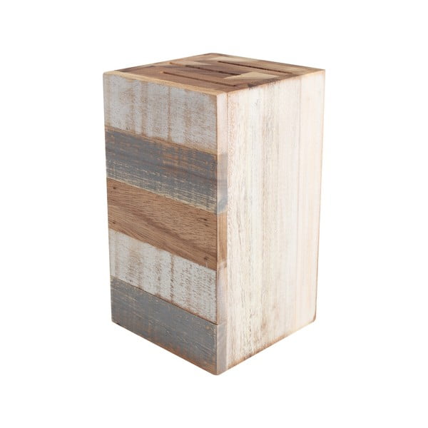 Blok iz akacijevega lesa za 3 nože T&G Woodware Drift