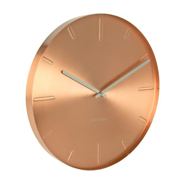 Sedanji čas Belt Copper Clock-image-1