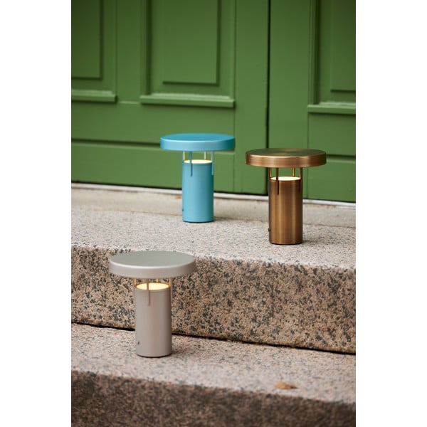 LED zatemnitvena namizna svetilka v bronasti barvi (višina 20 cm) BringMe – Hübsch-image-4