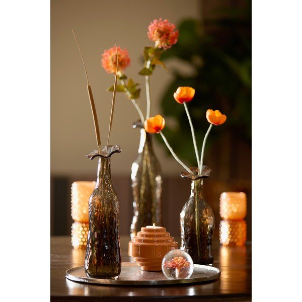 Steklen obtežilnik za papir (višina 8 cm) Flower – Light & Living-image-1