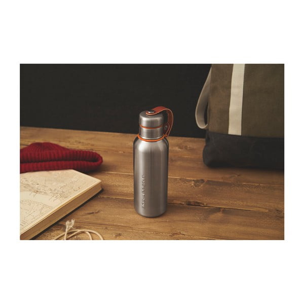 Oranžna dvostenska termovka iz nerjavečega jekla Black + Blum Insulated Vacuum Bottle, 500 ml-image-1