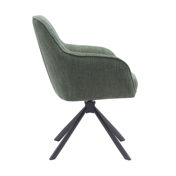 Zeleni oblazinjeni jedilni stoli v kompletu 2 ks Avola – Unique Furniture-image-2