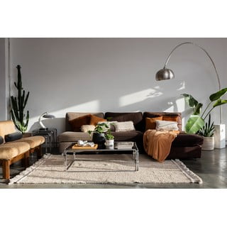 Bež bombažna preproga 140x200 cm Duetto Sage – Lorena Canals