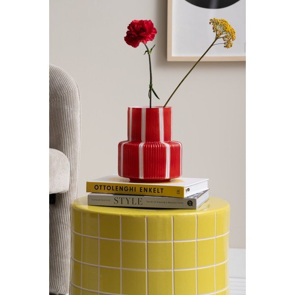 Keramična okrogla stranska mizica ø 42 cm Retro Tiles – Leitmotiv-image-3