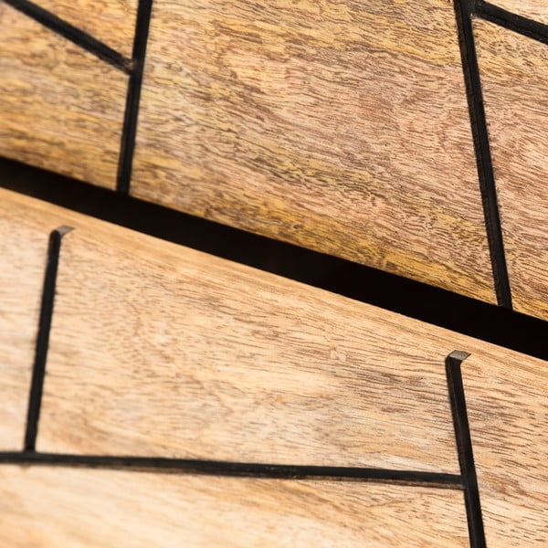 Nočna omarica iz mangovega lesa Kave Home Balia-image-1