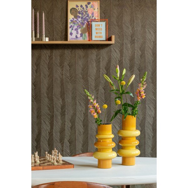 Oranžna železena vaza (višina 30 cm) Grato – PT LIVING-image-1