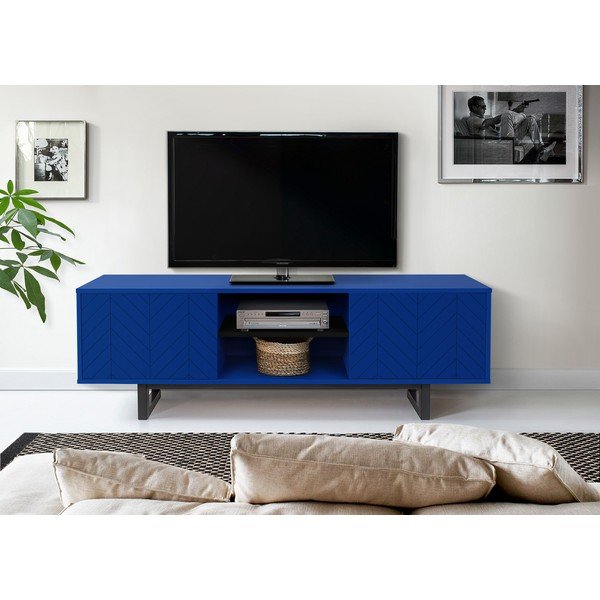 Modra TV mizica Woodman Camden Herringbone-image-1