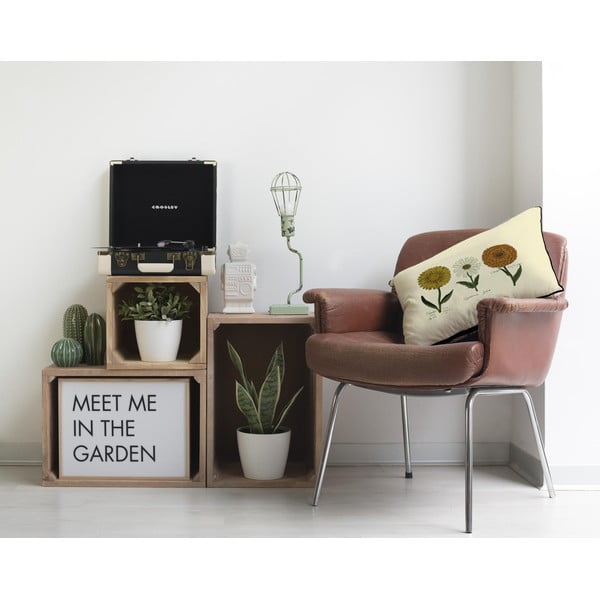 Bež okrasna blazina s cvetličnim motivom Surdic Flowers, 50 x 35 cm-image-2