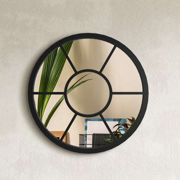 Stensko ogledalo ø 50 cm Helen - Styler-image-3