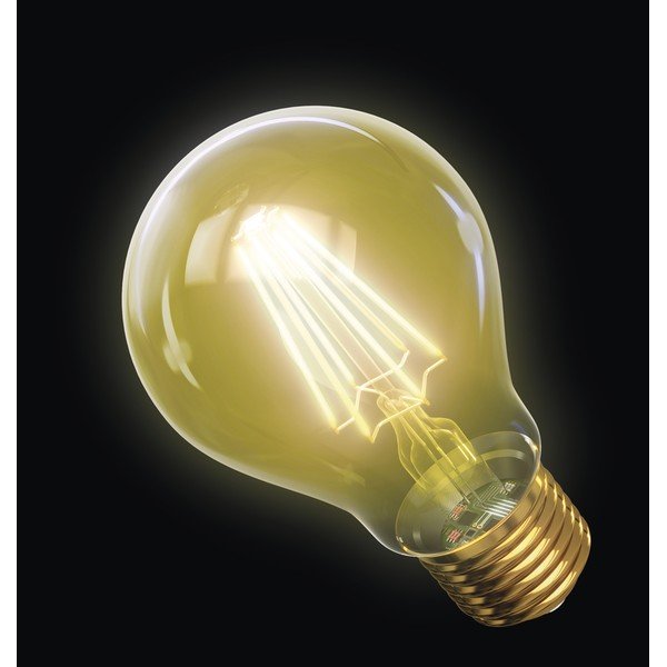 LED žarnica EMOS Vintage A60 Toplo bela, 4,3W E27-image-1