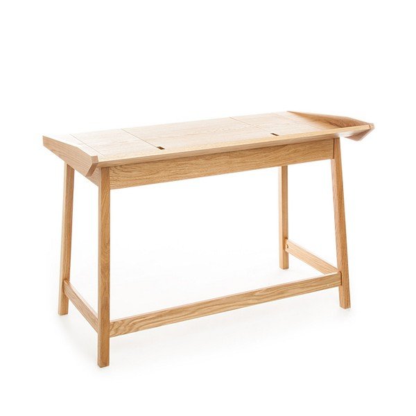 Pisalna miza v hrastovem dekorju 60x113 cm Henry – Tomasucci-image-2