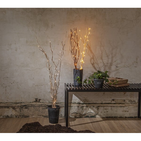 Bela svetlobna dekoracija ø 8 cm Willow – Star Trading-image-2